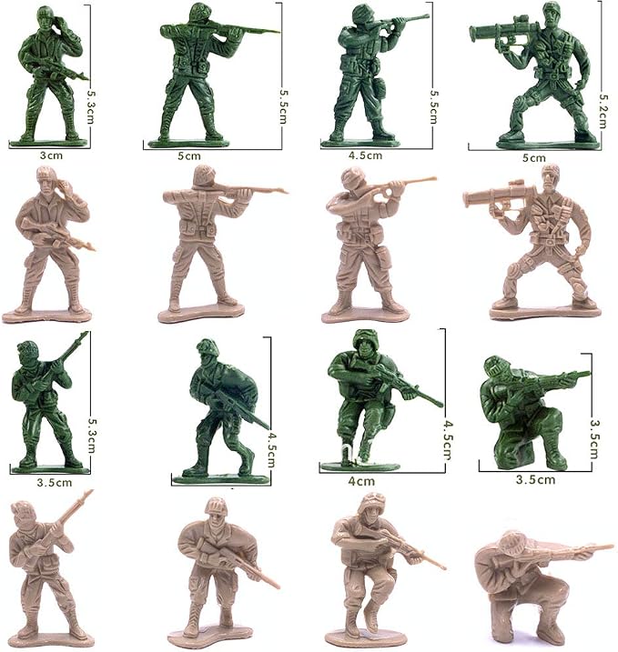 Set de Vehículos Militares a Escala HO 23 Piezas miniatura 3