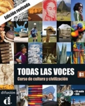 Todas las Voces (Nueva Edición) - Libro del alumno + CD + DVD (Ele - Texto Español) Libros,Juvenil,Educación y consulta