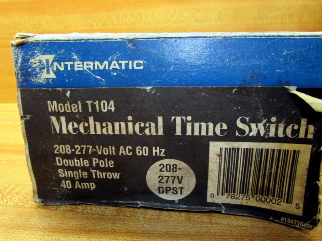 Electromechanical Timer, 24 Hour, Dpst