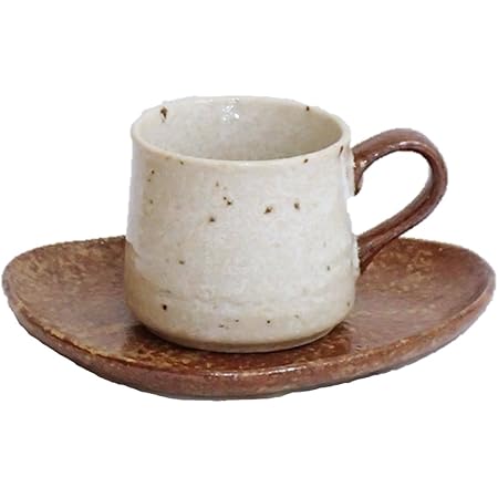 Amazon コーヒーカップソーサー ナチュラル 美濃焼 9d 558 美濃焼 四季彩 陶器online カップ ソーサー 通販