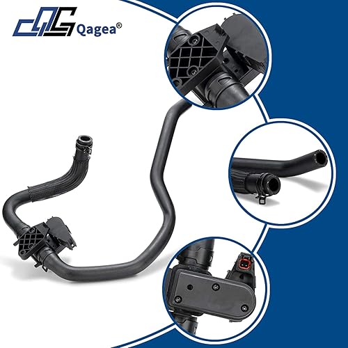 Miniatura 10 de Conjunto de válvula de control de tubo de manguera de entrada de unidad de calefacción compatible con Nissan Titan 56L 2006-2015 reemplaza