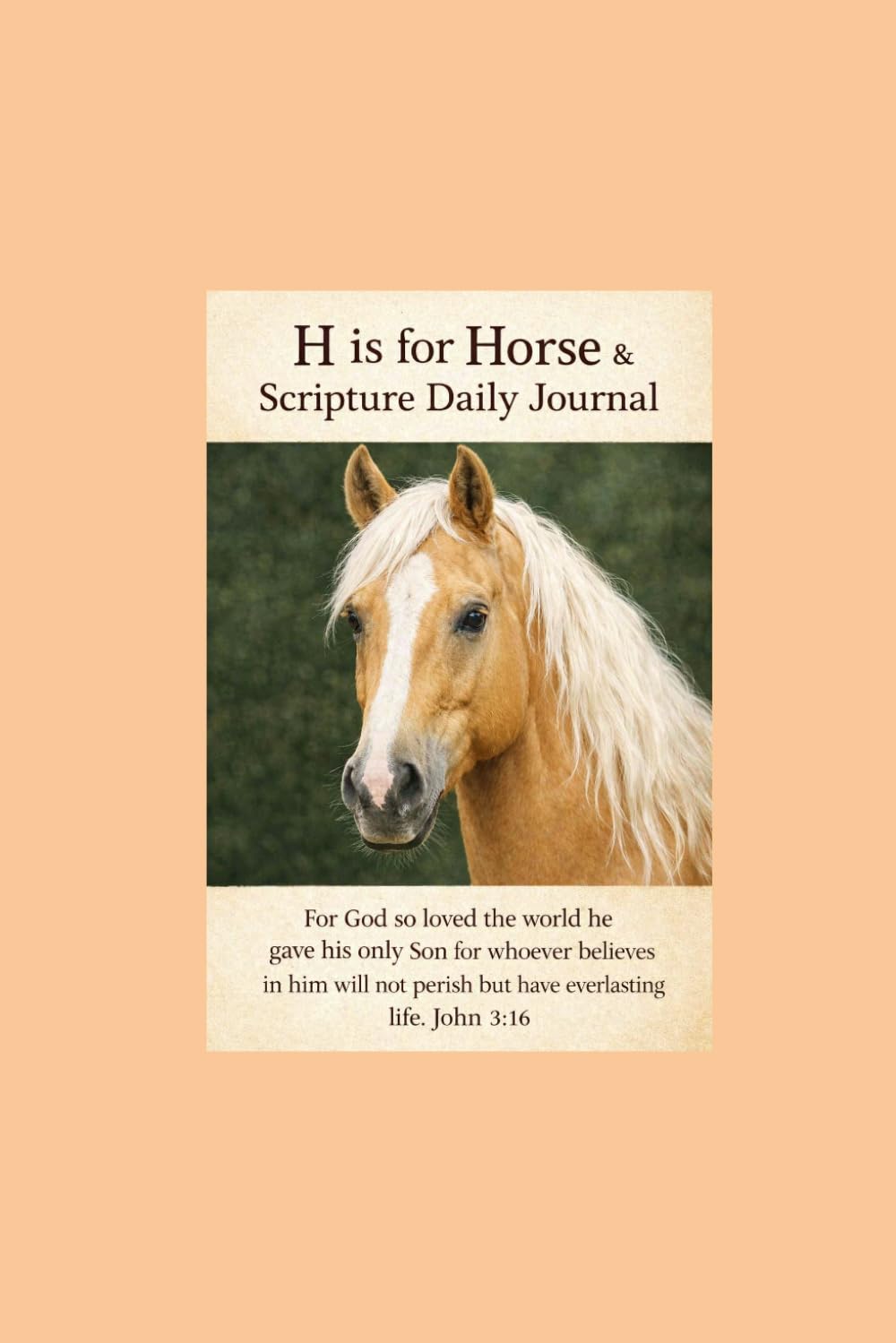 H is for Horse & Scripture Daily Journal