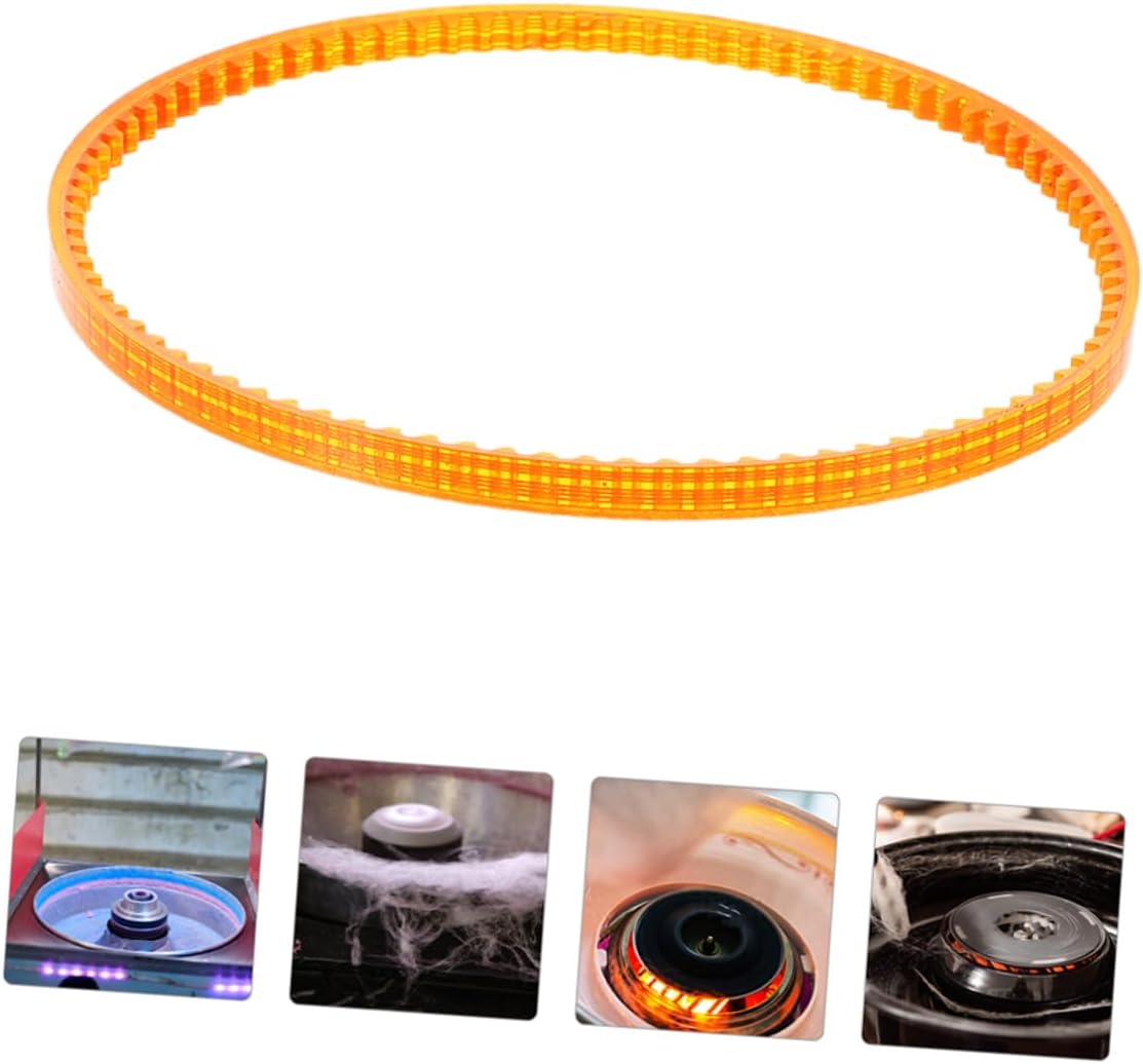 COLLBATH 6pcs Replacement Belts for Cotton Candy Maker Sturdy Portable Candy Making Tool Accessory