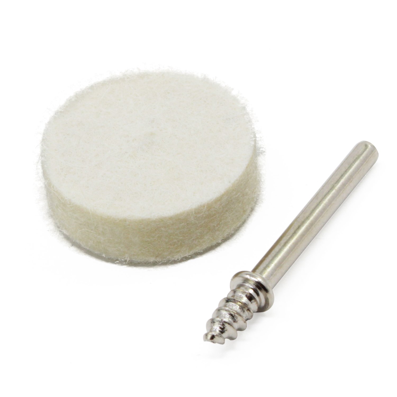 Dischi Lucidanti In Feltro 100x25mm - Ruote Per Lucidatura Metalli E Non, Morbide E Efficienti, Conf. 1 Pezzo - Foto 8