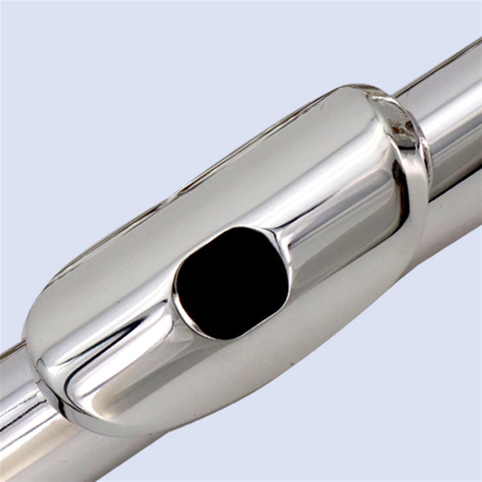 16 Flauto Traverso In Rame Bianco Con Chiave In Do Placcato In Argento A Fori Chiusi Con Chiave In Mi Flauto Diviso Livello Di Prestazioni Professionale Per Principianti
