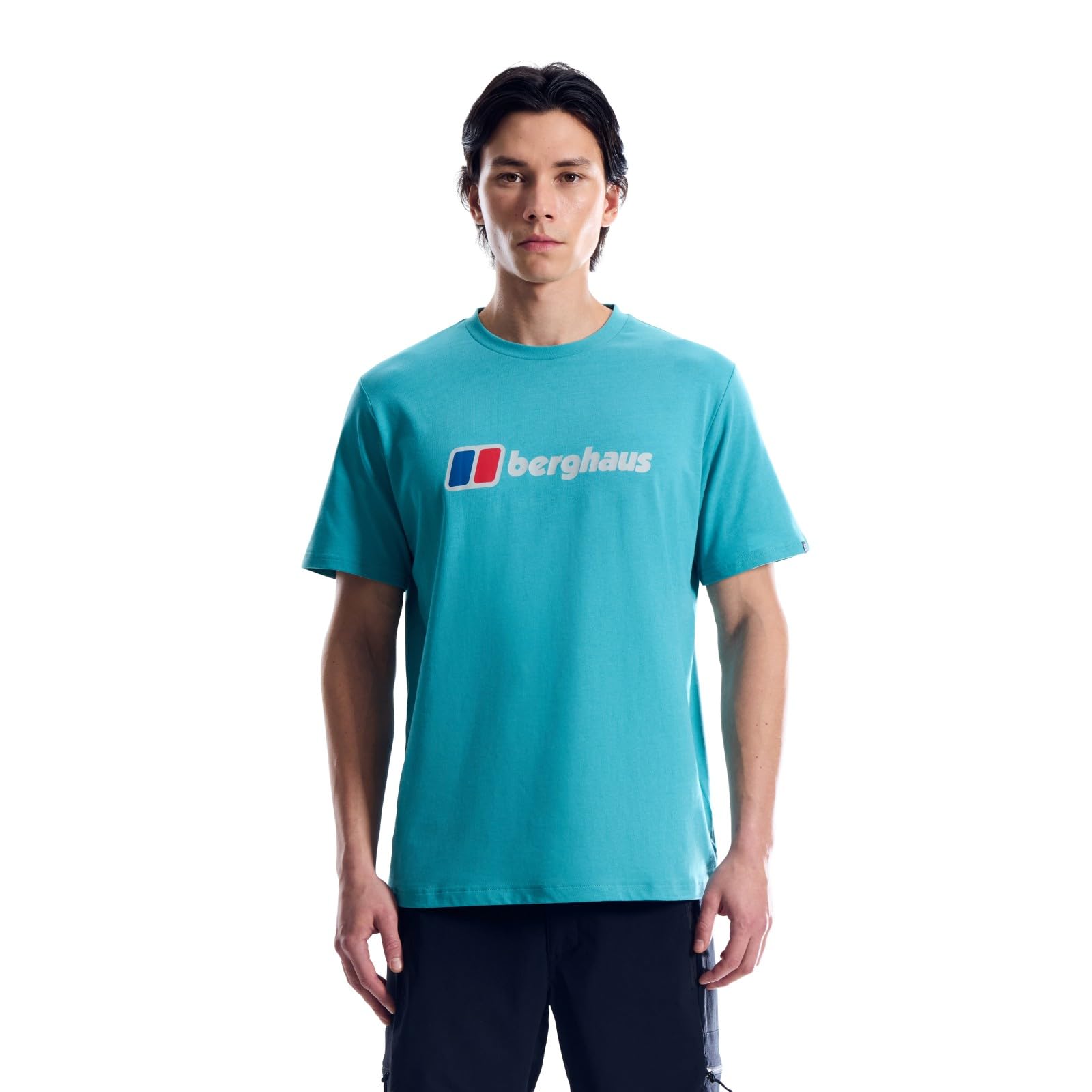 Berghaus Men's Classic Logo Tee Blue Large
