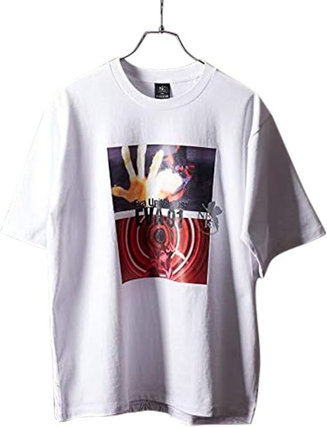 Amazon ティーケー タケオキクチ Tシャツ Evangelionコラボ 初号機tシャツ 綾波は綾波しかいない メンズ ホワイト 001 02 M Tシャツ カットソー 通販