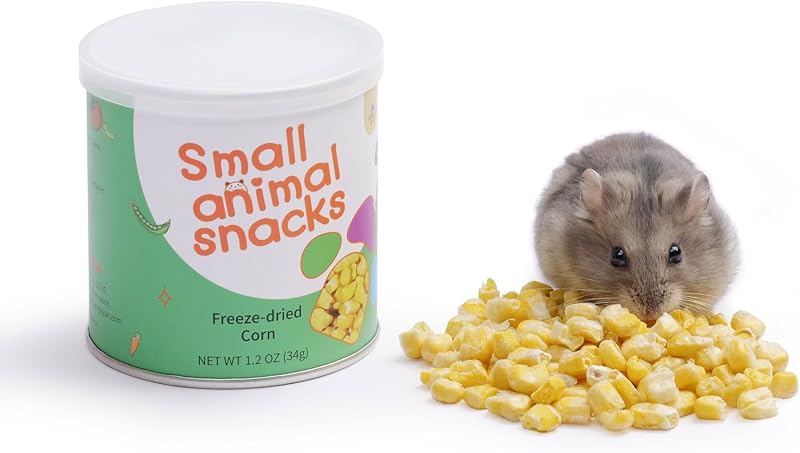 Petisco de Milho Verde Liofilizado para Pequenos Animais Niteangel sem Aditivos – 90 g