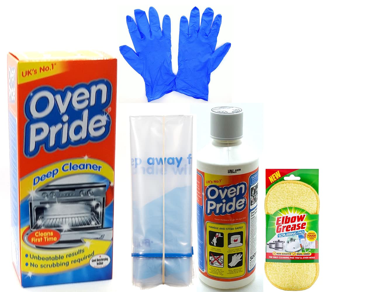 Buy Oven Cleaner Oven Pride Oven Cleaner 500 ML Bottle Bags, Gloves