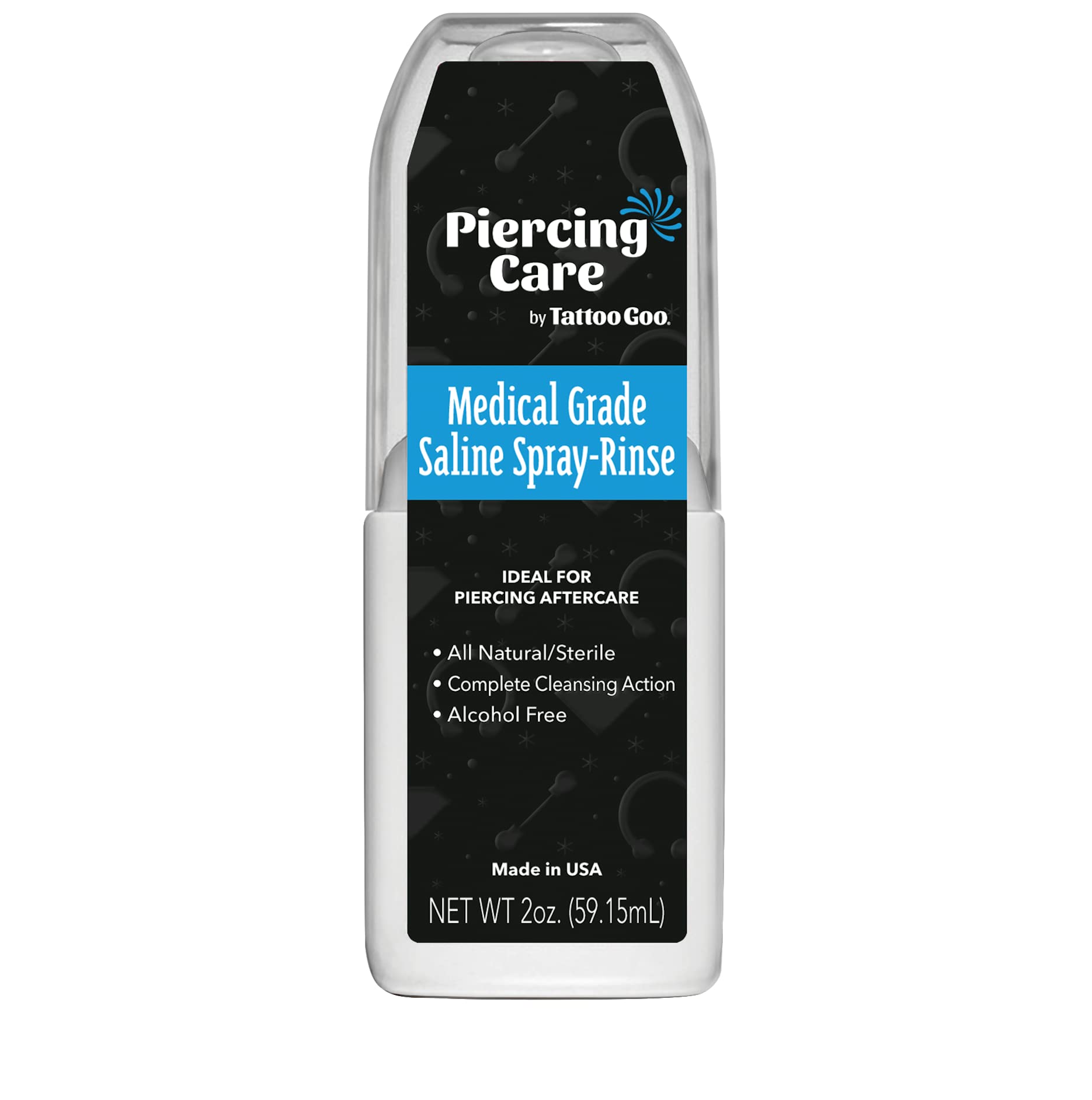 Buy Tattoo Goo Medical Grade SalineSpray Rinse, Medical Grade Sterile
