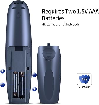 EC32V2HA EC40V2FA Replacement Remote Only for SANSUI ES50V1UA, BLAUPUNKT, Caixun, ARRQW TVs - No Voice Function