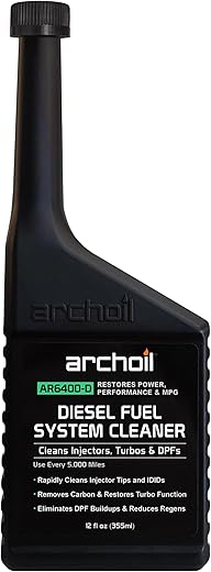Archoil AR6400-D Diesel Fuel System Cleaner (12 oz) Deep Clean - Injector Cleaner, Turbo & DPF Deposit Control