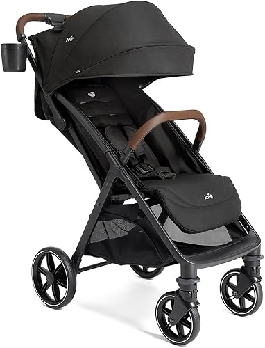 Joie Nutmeg Compact Lightweight Travel Stroller, One‑Hand Fold