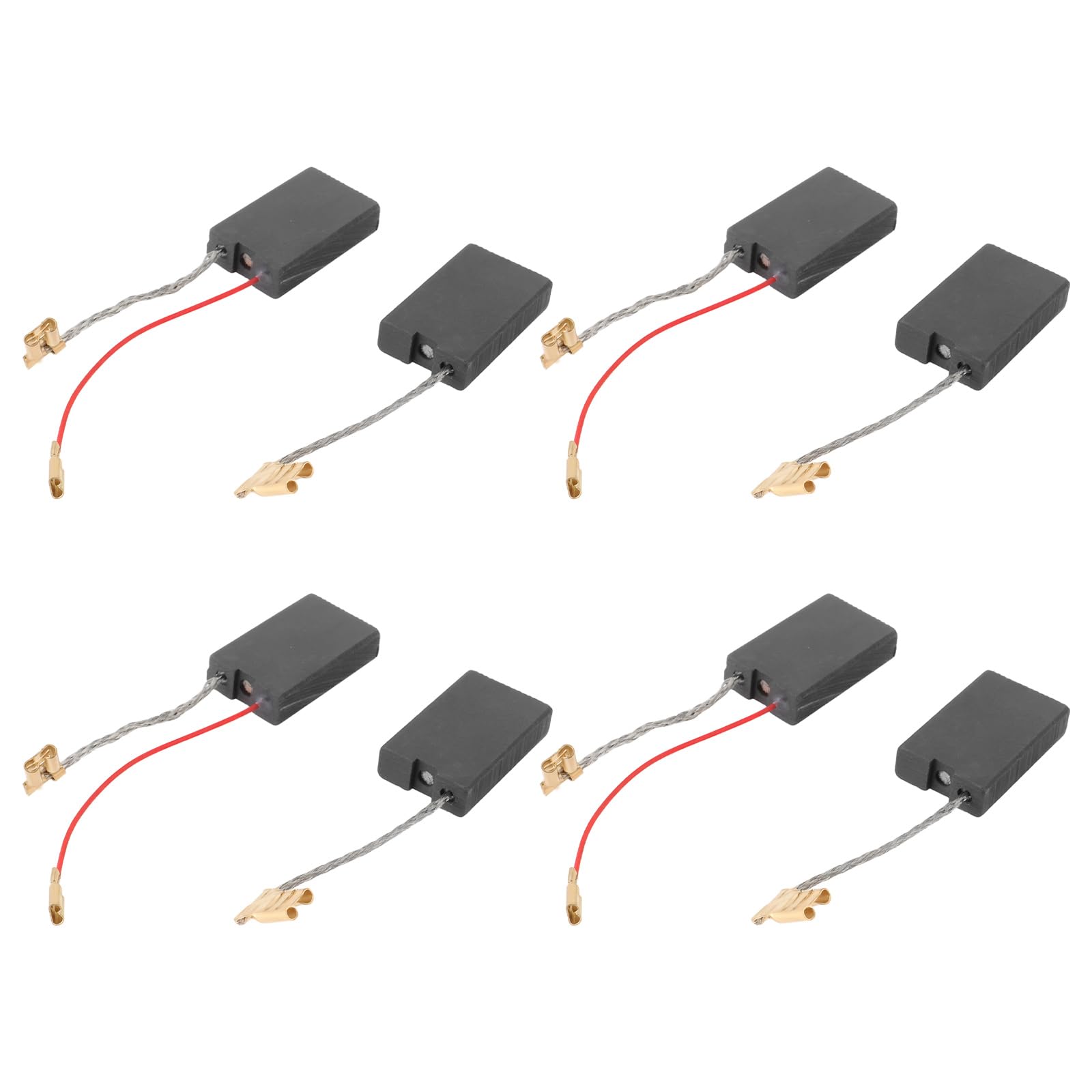 SG Store 4 Pairs Motor Carbon Brushes Automatic Stop Carbon Brush 6.3x16x26mm Compatible with Bosch 1607000C3Z 1617000750