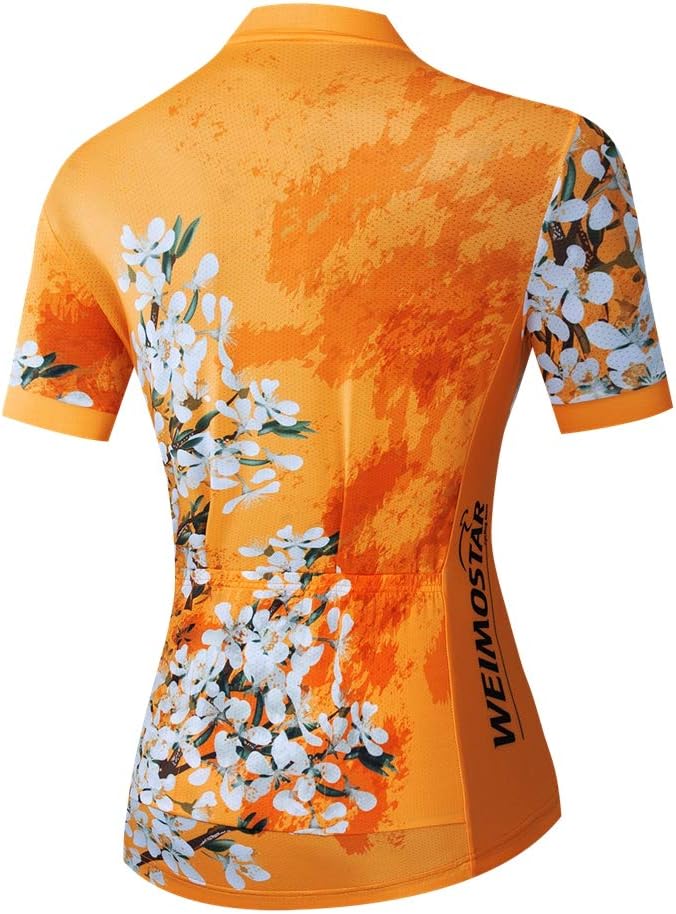 Bike Jersey Women's Cycling Jersey Half Zipper MTB Tops Apparel Mountain Road Bicycle Clothes