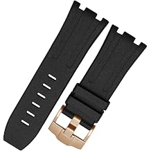Rubber Watchband For Audemars Piguet Watch Strap Men Silicone Wrist Band Bracelet Accessories For 15703 28mm Silicone Watch Band