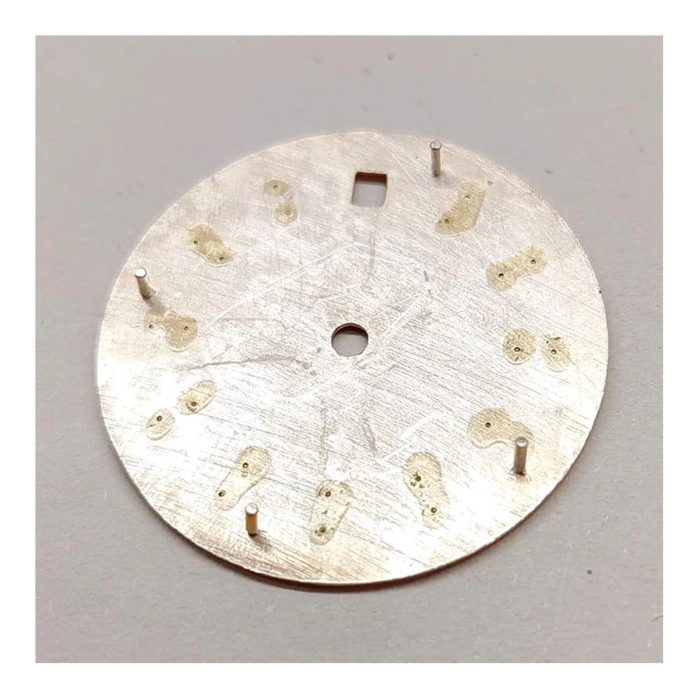 1 szt. 28,5 mm tarcza zegarka z luminescencyjnymi tarczami do mechanizmów ETA 2824 2836, pojedynczy pasek kalendarzowy, gwóźdź 8215 8200 821A