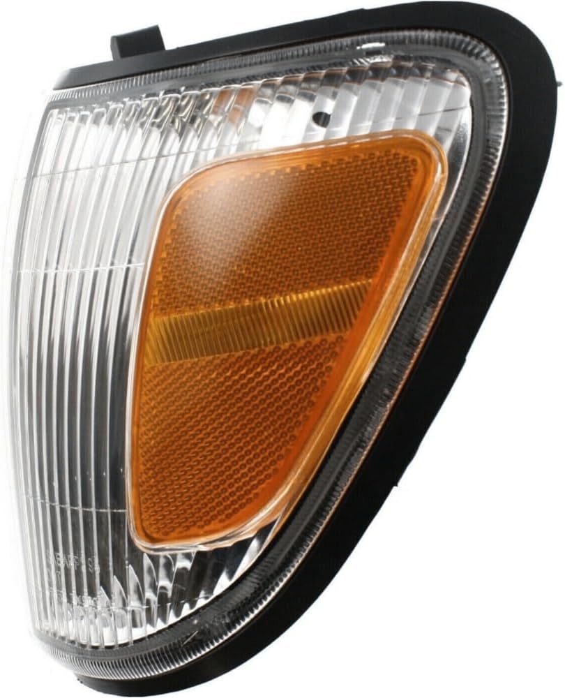 2pcs Signal Front Left Right Side Corner Signal Lights for Toyota for Tacoma Base/DLX/Limited/Pre Runner/SR5 98-00 TO2521154 TO2520154,Fit Testing