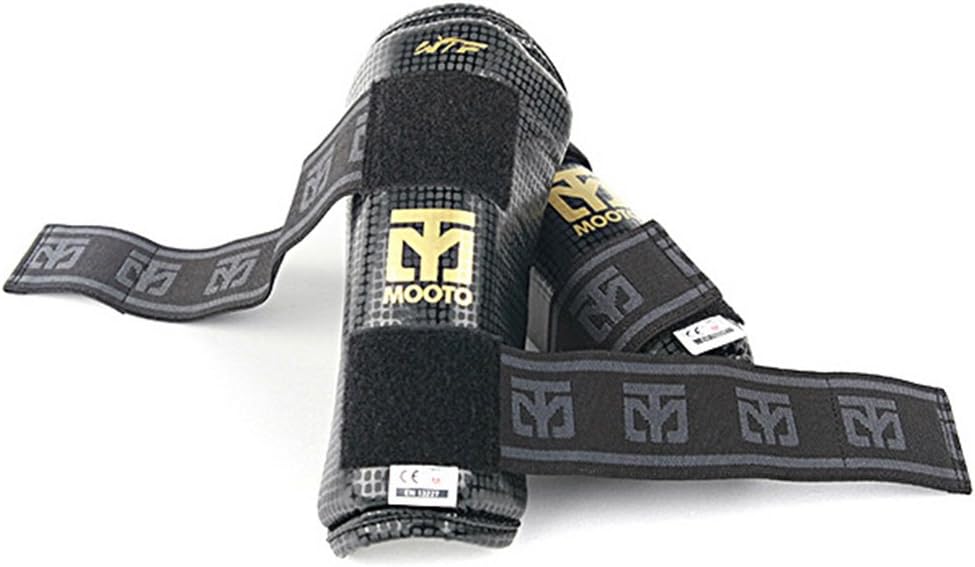 MOOTO EXTERA Forearm Protector White Black WTF Approved TKD Guard (1.XS(3.81-4.39ft or 116-134cm))