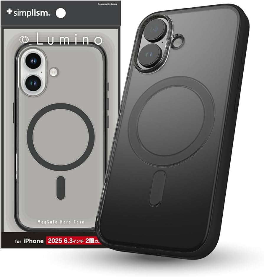 Amazon.co.jp: Simplism シンプリズム iPhone 17 [Lumino] MagSafe対応