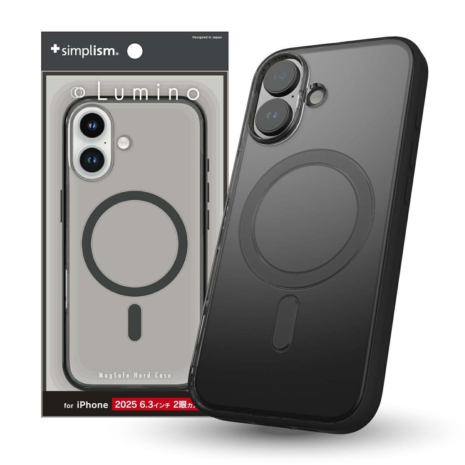 Amazon.co.jp: Simplism シンプリズム iPhone 17 [Lumino] MagSafe対応