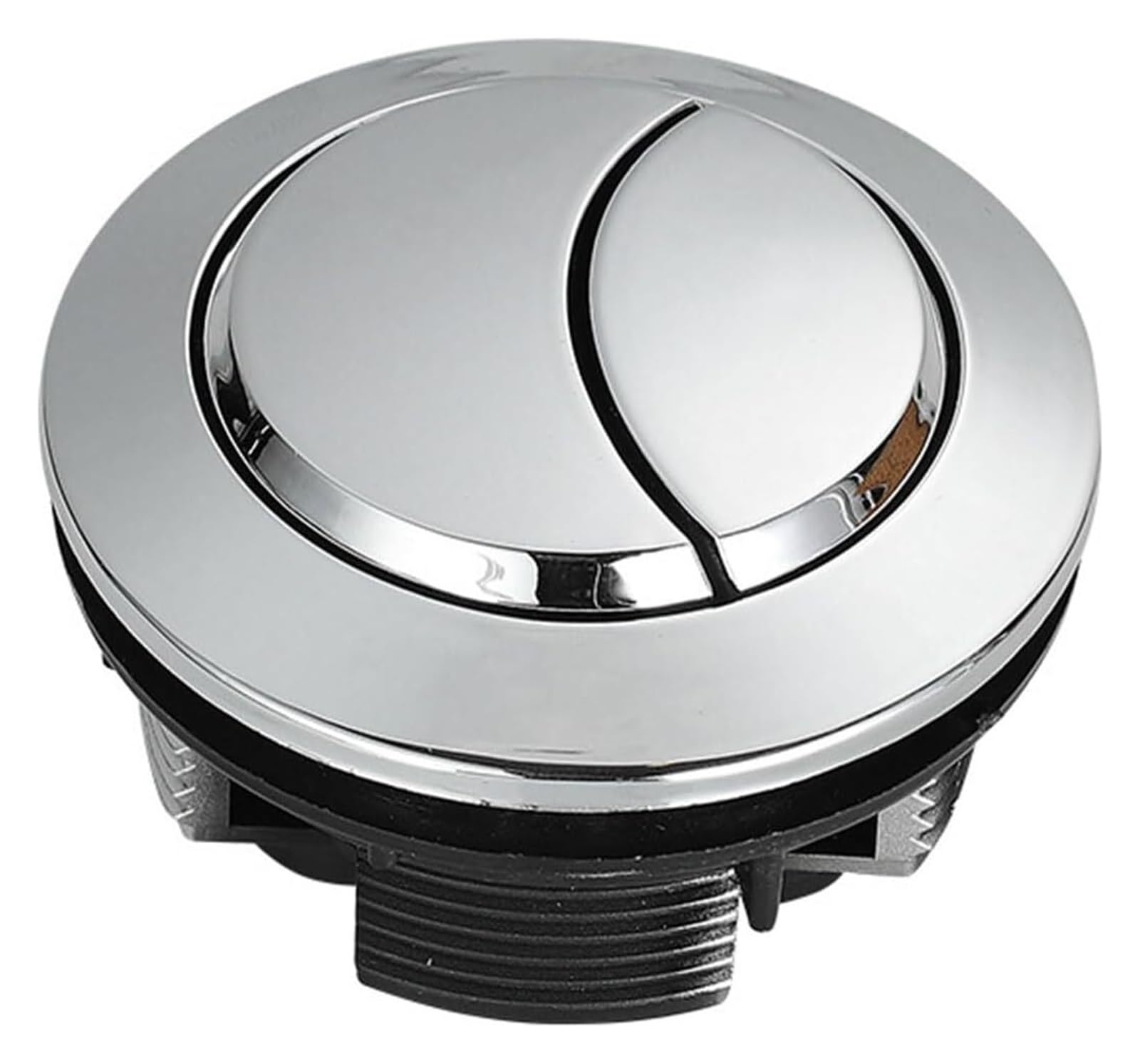 Botón de Descarga de Inodoro de Doble pulsador, 2 Piezas Accesorios de baño(Fits 37mm48mm Hole)