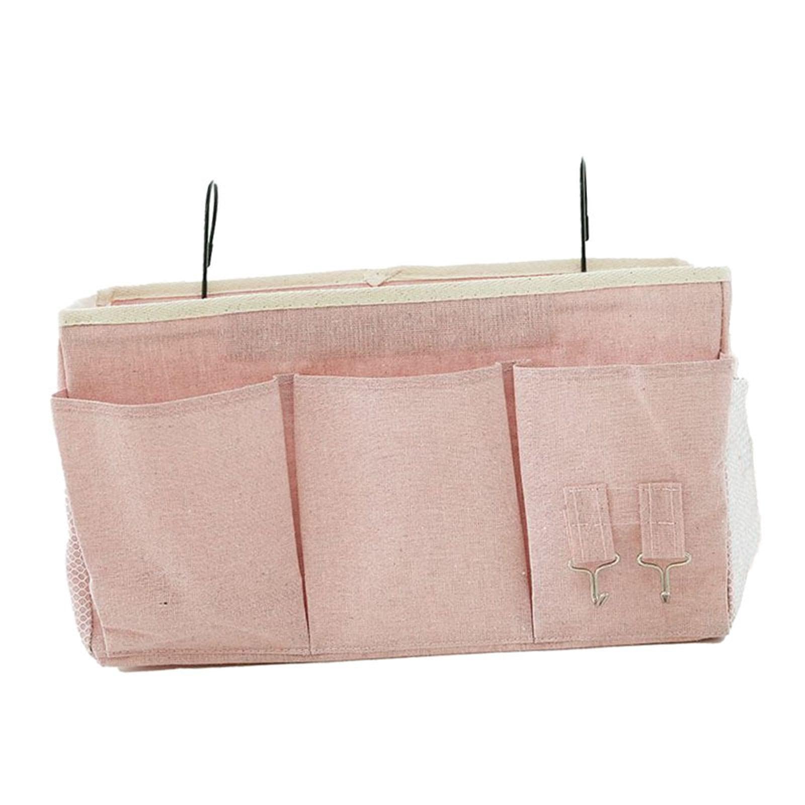 Bedside Hanging Storage Bag Hanging Basket for Holder Glasses Chair Pink|Home & Garden|Household Supplies & Cleaning|Home Organization|Storage Bags-image-24