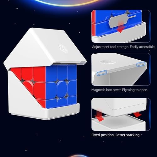 Miniatura 8 de Bukefuno GAN 13 Maglev fx Flagship 3x3 Cube GAN 13 M Maglev fx Speed Rompecabezas magnético sin calcomanías Magic 2023 Cubos GAN13 Maglev fx 3x3