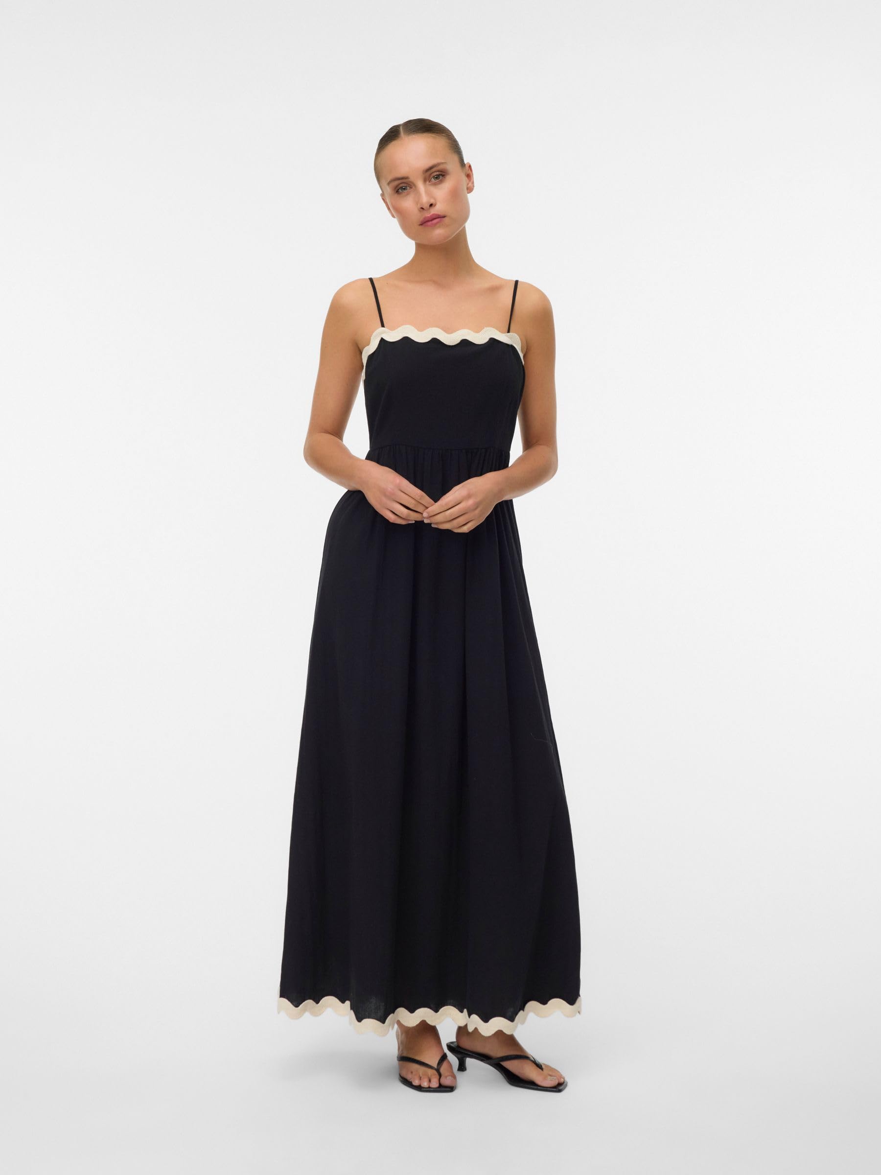 VERO MODA Vmjenna Singlet Ankle Dress Wvn Btq Ga Vmjenna - Canottiera alla Caviglia Wvn Btq Ga Donna (Pacco da 1)