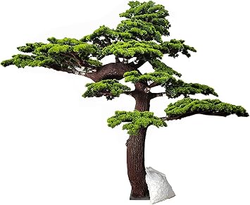 Simulated Green Pine Tree Office Welcome Pine Plant Ornaments Indoor Potted Plants Bonsai Bionic Pine Tree1.8mx1.5m