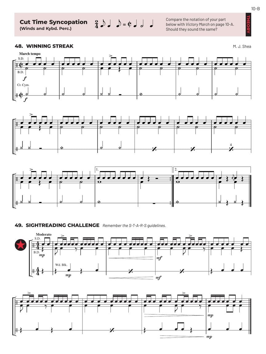 Essential Elements for Band - Percussion/Keyboard Percussion Book 2 with EEi      Spiral-bound – April 1, 2025