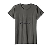 Thread Lightly Wear Boldly Graphic Design T-Shirt