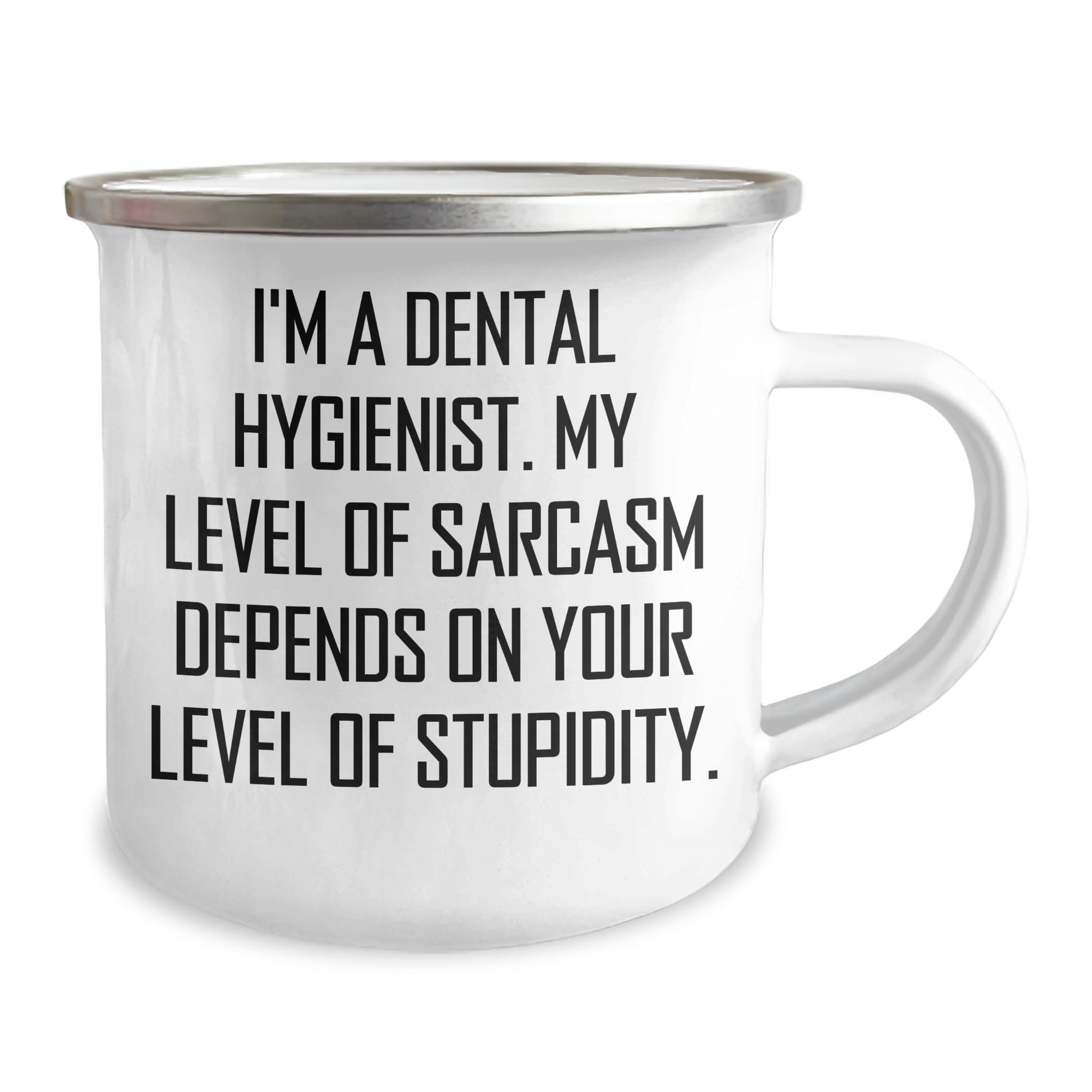 A Funny Dentist Gift, I'm A Dentist. My Level Of Sarcasm Depends On Your Level Of Stupidity, Braided Leather Christmas Unique Gift, Gifts from the Dentist