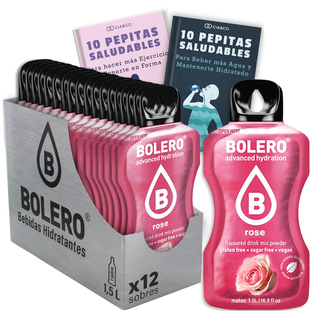 24 x Bebida Bolero COLA Hidratante Sin Azucar (24x9 grs) + 30 Pepitas Saludables para una vida más sana by Cia&Co — view 125