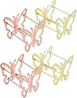 PartyKindom 4pcs Makeup Sponge Holder Elegant...