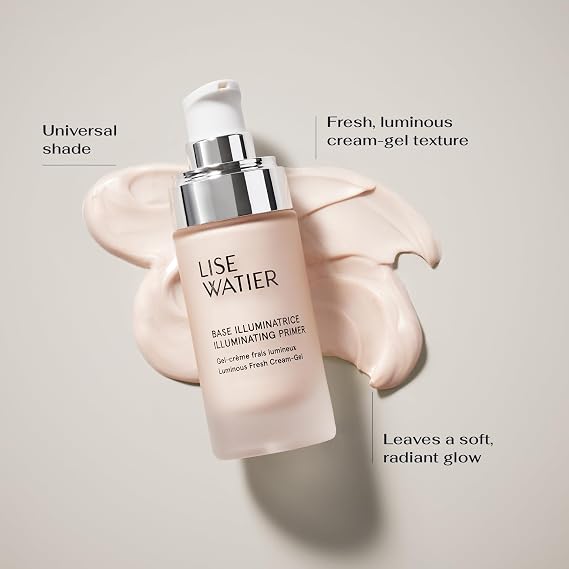 Lise Watier Illuminating Primer Luminous Fresh Cream-Gel, 0.94 fl oz