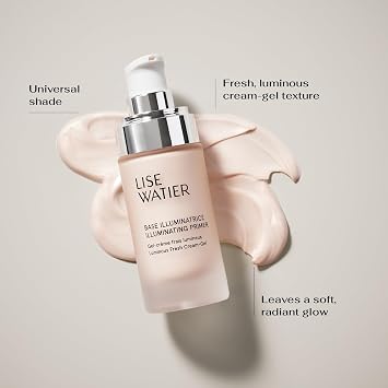 Lise Watier Illuminating Primer Luminous Fresh Cream-Gel, 0.94 fl oz