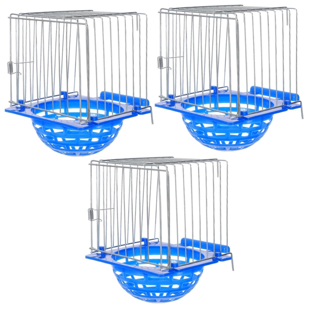 Angoily 3piezas Nido De Incubación para Aves Casa De Cría Práctica y Resistente para Jaulas y Criaderos Soporte Estable para Pajaritos