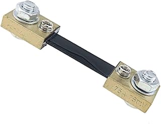 1PCS 75mV 5A 10A 20A 15A 20A 30A 50A 75A 100A 150A 200A 250A 300A 400A External Shunt FL-2 Current Meter Measure Shunt Resistors For Digital Ammeter (75A 75mV)