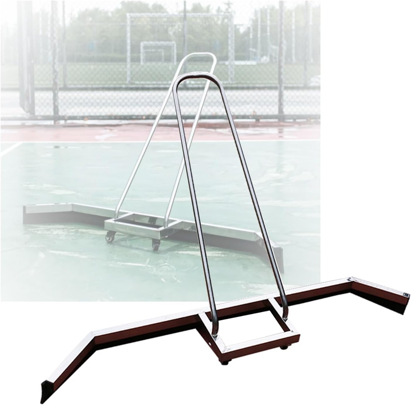 Tennis Court Squeegee, Sports Ground Cleaning Accessories, Floor Water Pushing Tool for Parking Lot Sports Field Swimming Pool