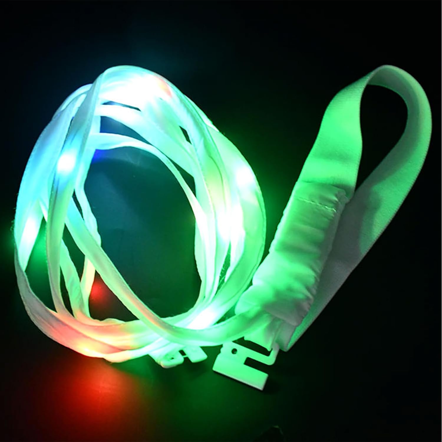 Womens Sexy Sparkle Light up Strip Stockings Long Casual Socks 1 Pair