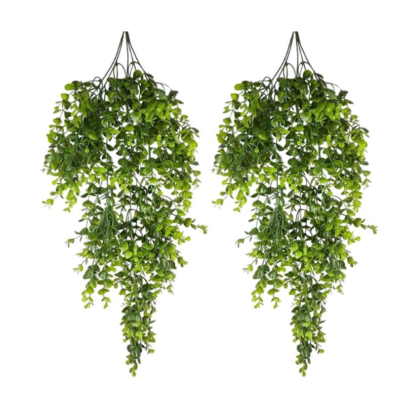Ekhasa Nostrae Eucalyptus Leaves Hanging Artificial Plants (Set o...