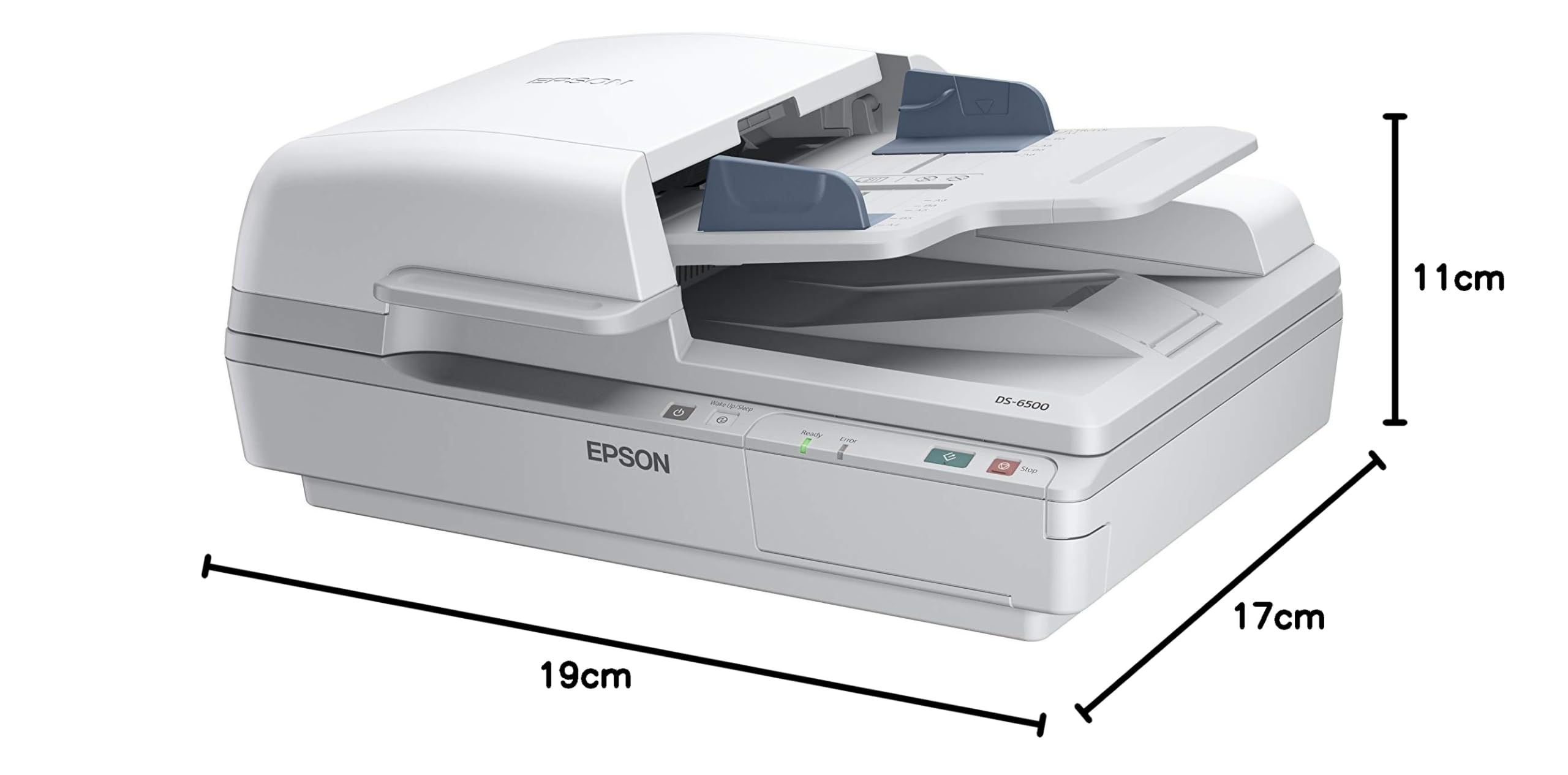 Epson WorkForce DS-7500 Scanner, Bianco Ghiaccio