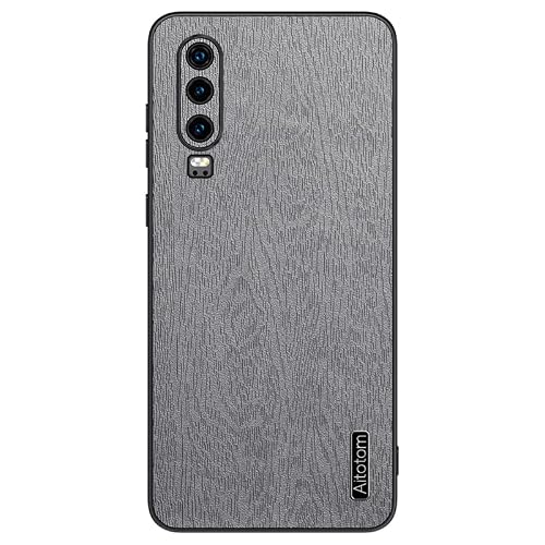 Jiajihua Case Compatible with Huawei P30 4G,Compatible with Huawei P30 4G 2 in 1 Lens Protection Shockproof and Anti-Drop Cover Grey