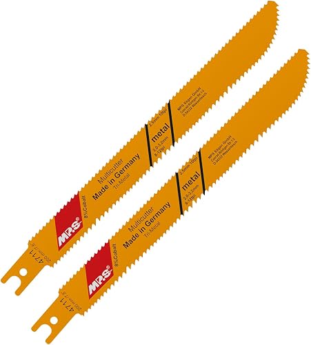 Mps Sabre Saw Metal&Wood 180Mm Multicutter U-Shank 12Tpi-10Tpi 2/Pk