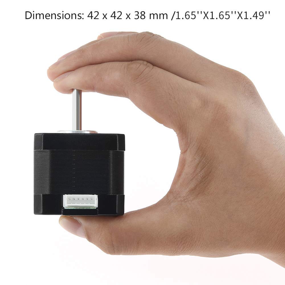 0401です。 REES52 Nema 17 Stepper Motor 42BYGH 1.8 Degree 38MM 1.5A 42 Motor