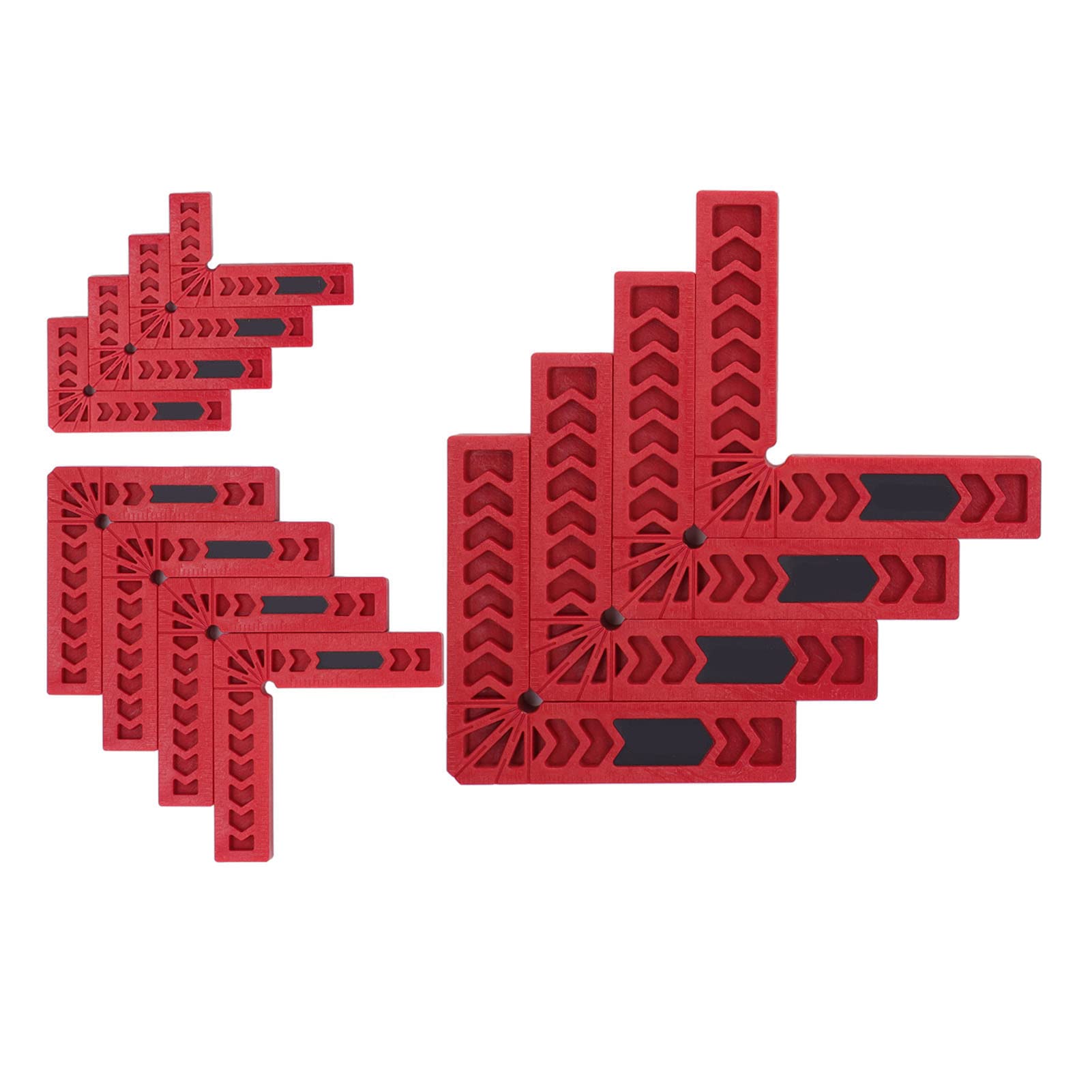 Corner Clamps For Woodworking, Right Angle Clamp High Strength Plastic Right Angle Corner Clamps 12 Pcs 90 Degree Positioning Squares Corner Clamps For Carpenter Pictures Frames