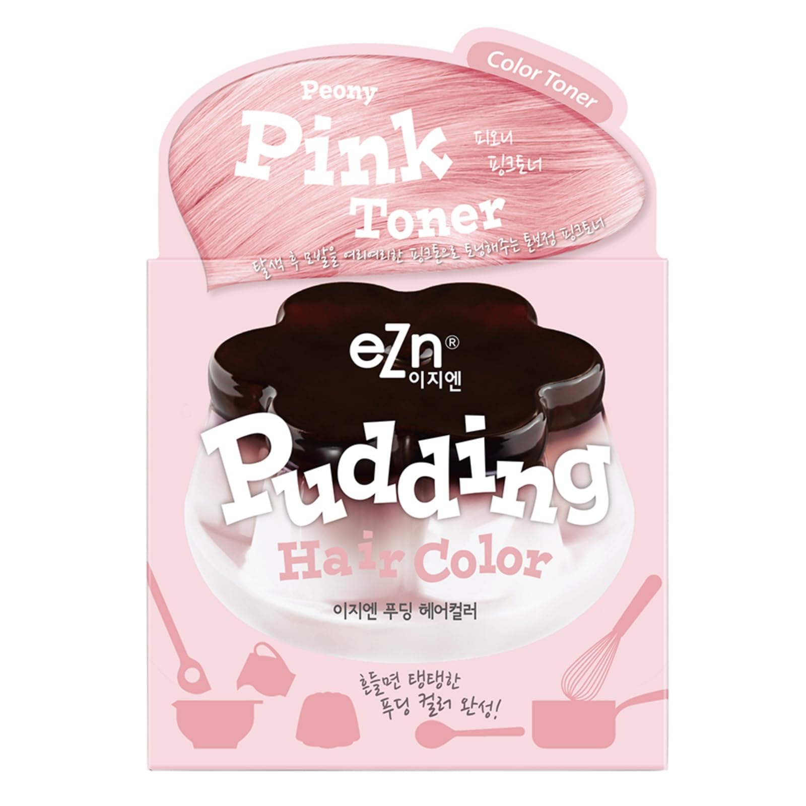 Amazon.com : eZn Pudding Hair Dye for Sensitive Scalps