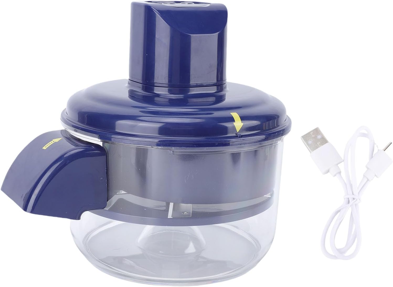 AUNMAS Automatic Fruit Skin Remover, Peeler with Rechargeable Battery Powered, One Key Operation, Sturdy ABS Construction, Dual Voltage Design for Home Kitchen Use