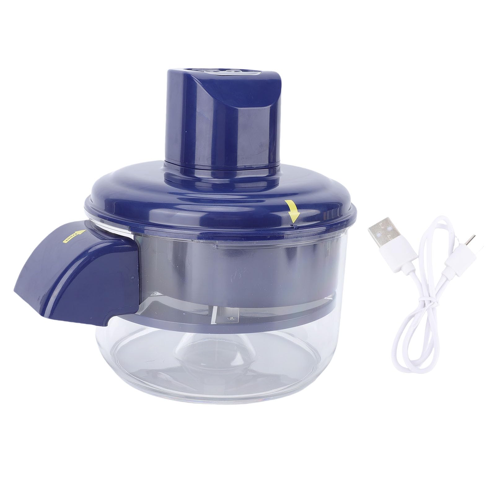 GOWENIC Pieler di Uva Elettrica, Design Automatico Efficiente, un Peeling Chiave, Pelapatrice Automatica Ricaricabile da 1300 MAh, per Uva, Ciliegie, Aglio e Altri Piccoli Frutti